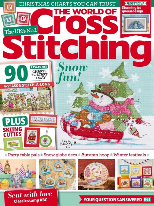Cover image for The World of Cross Stitching
